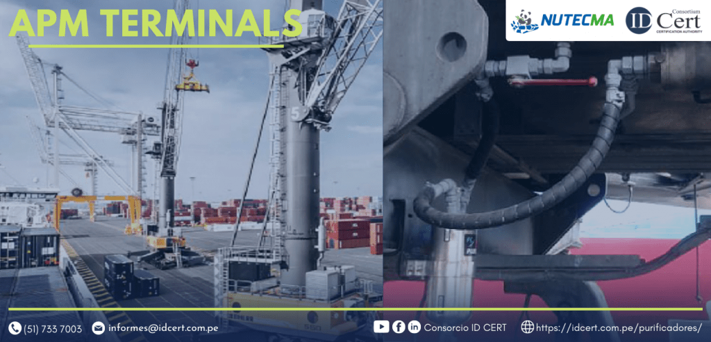 problema de combustible contamida en APM TERMINALS comos e soluciono con el purificador de combustible