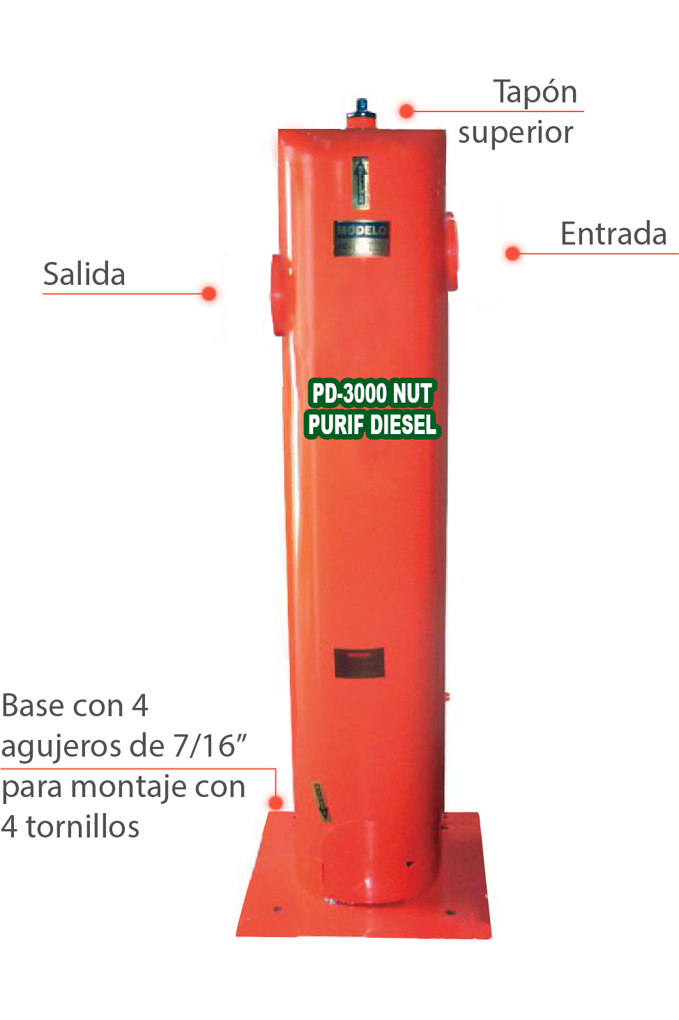 PD-3000 NUT PURIF DIESEL