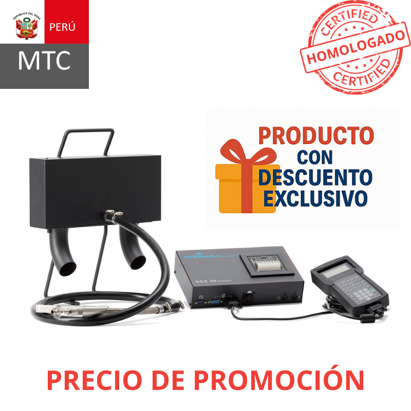 Opacimetro diesel SSA 50 Compacto ENVIROCLEAN OPUS