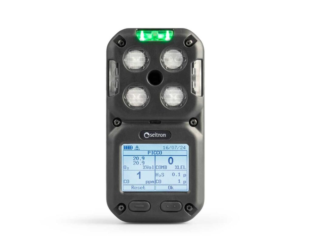 Multi Gas Personal Gas Detector Be Safe MG IDCERT 6