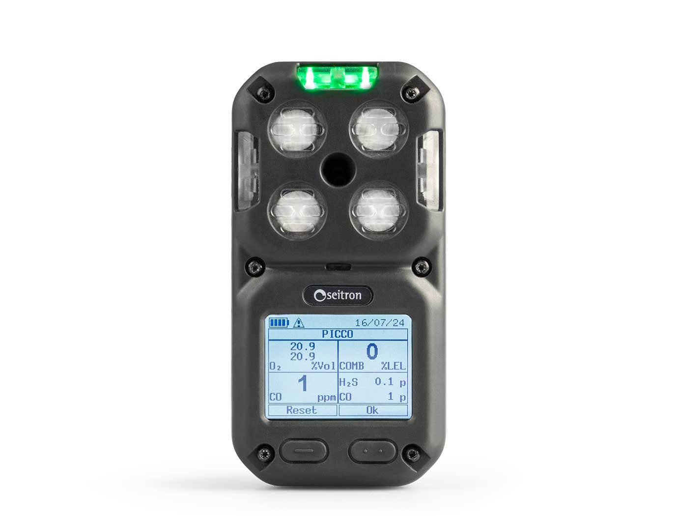 Multi Gas Personal Gas Detector Be Safe MG IDCERT 6