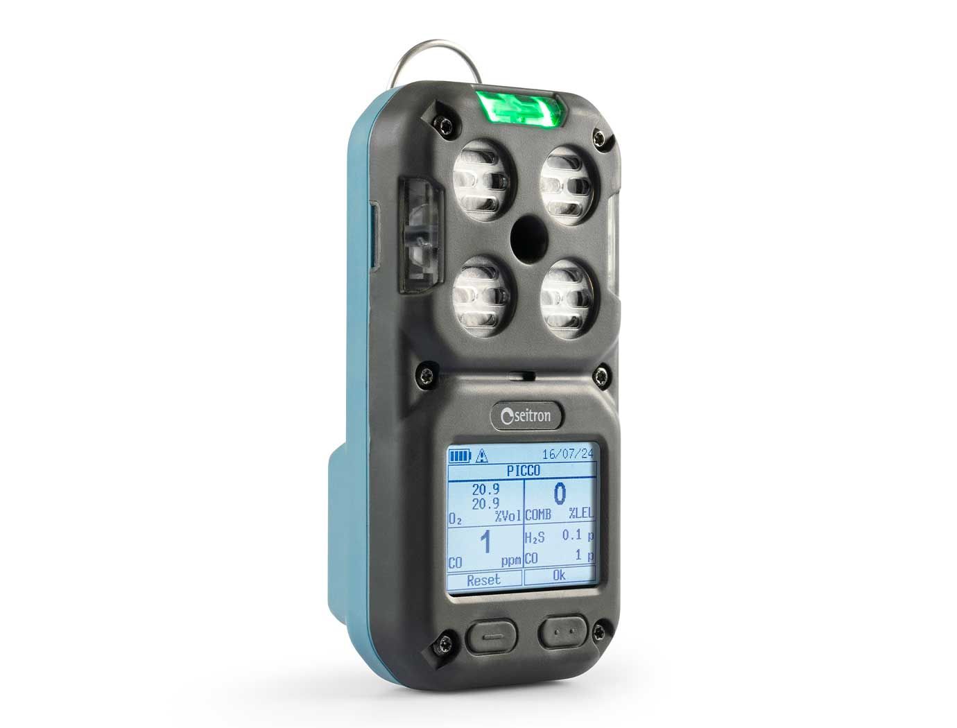 Multi Gas Personal Gas Detector Be Safe MG IDCERT 7